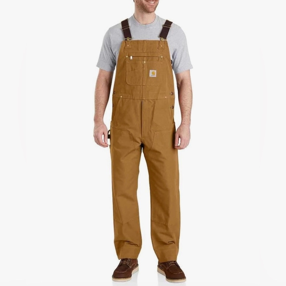 MEN'S BIB OVERALL - RELAXED FIT - DUCK